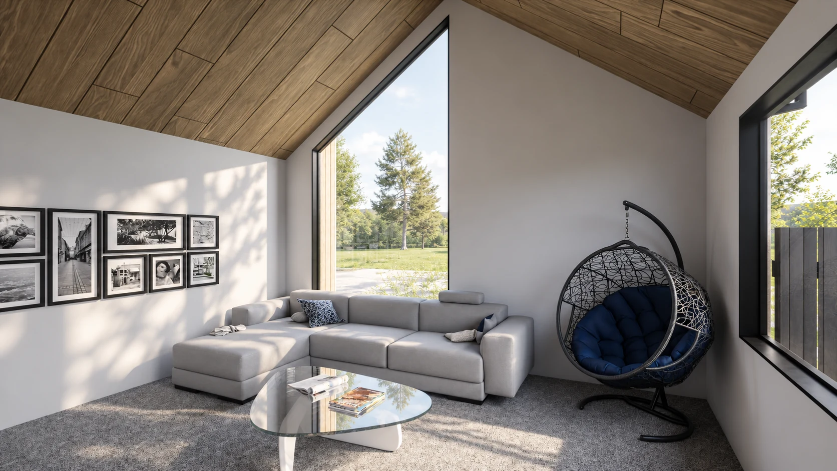A light-filled lounge — architectural visualisation