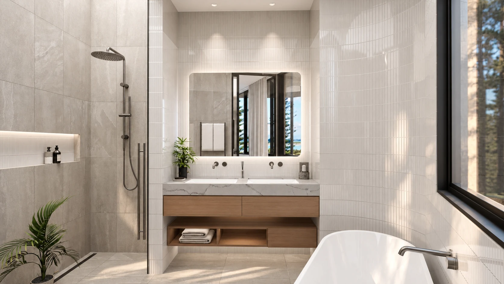 Bathroom — architectural visualisation