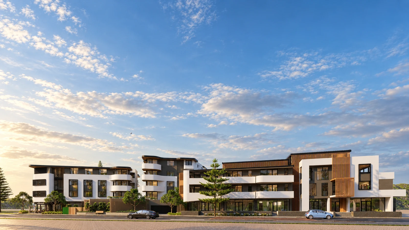 Street view — architectural visualisation