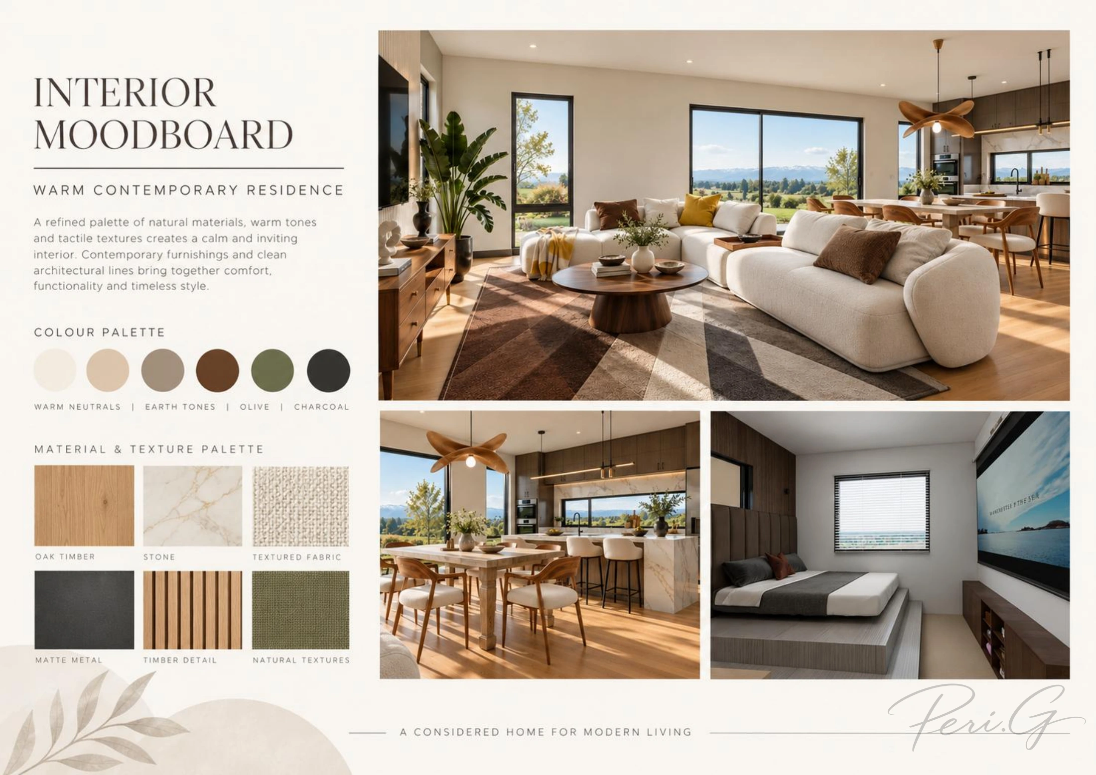 Autumn October — Peri interior concept presentation