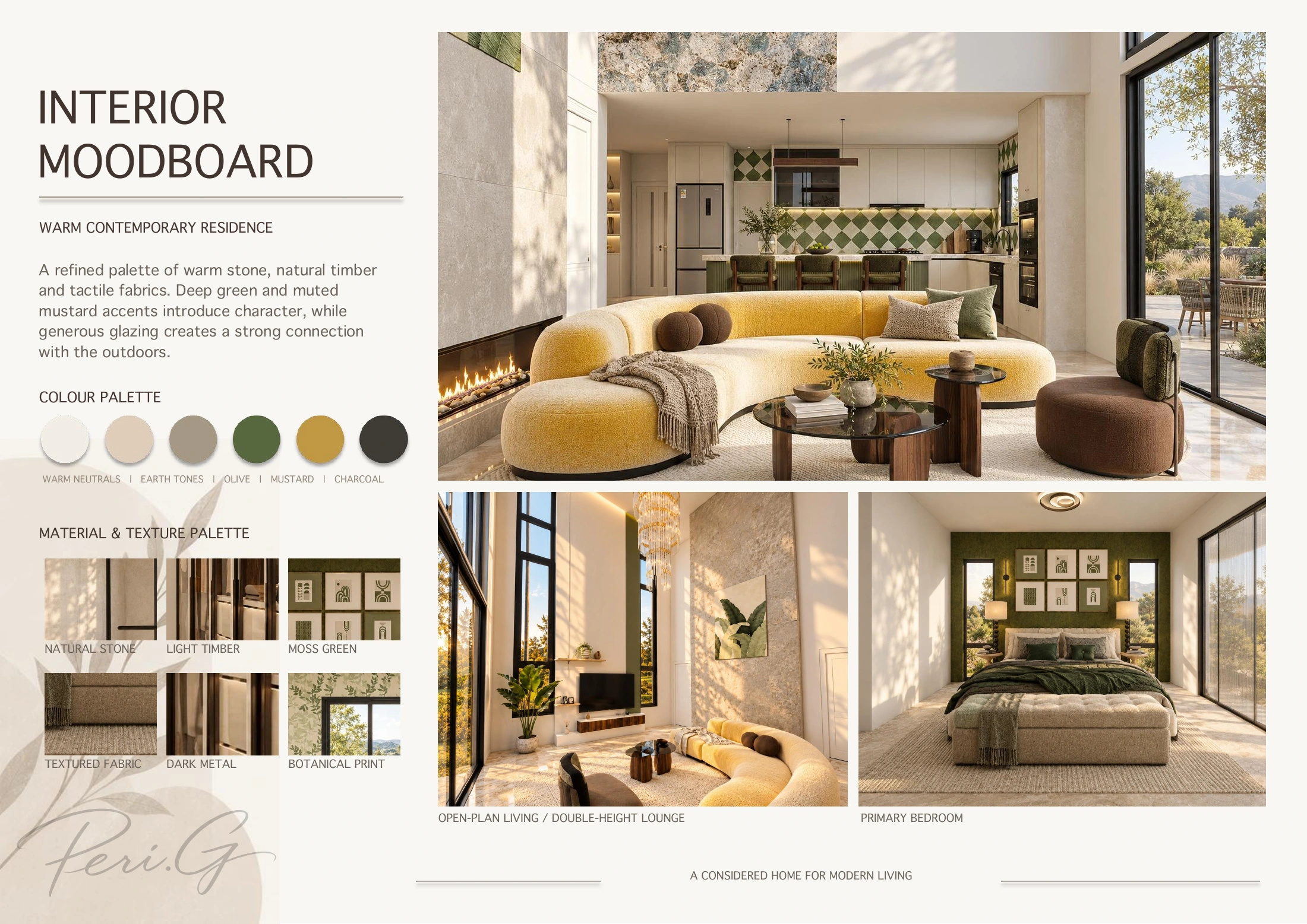 Where Spring Never Ends — Peri / Interior concept presentation